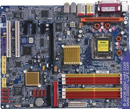 Photo of the day: GA-8AENXP-D motherboard in our lab