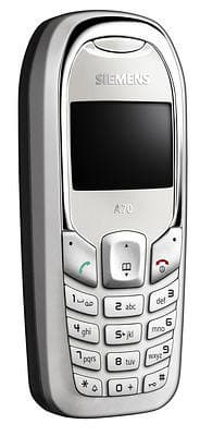 A70, AX75 и A75: трио новых телефонов Siemens А-серии
