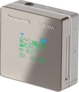 Panasonic обновляет модельный ряд портативных плееров