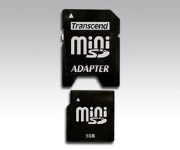 Transcend 80x miniSD: теперь до 1 Гбайт