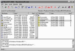 FTP-клиенты: Micro FTP 2000 v.2.2