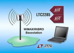 Linear LTC2285: производительные АЦП для WiMAX
