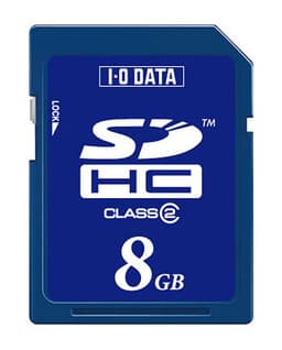 I-O Data представляет свои варианты SDHC-карт: 8 и 4 Гбайт