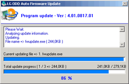 Утилиты: LG ODD Auto Firmware Update v.8.0
