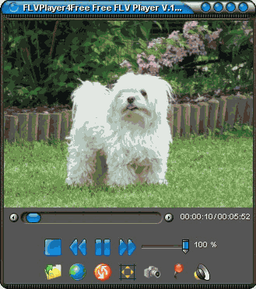 FlvPlayer4Free v.5.9.0.0 - бесплатный медиаплеер для воспроизведения FLV-файлов