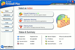 Безопасность: PC Tools Firewall Plus v.6.0.0.74