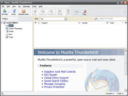 Почтовые клиенты и фильтры: Portable Thunderbird v.2.0.0.23