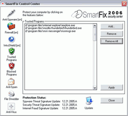 Безопасность: SmartFix Security Center 2009 v.6.2