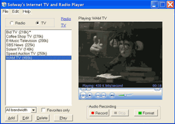 Мультимедиа: Solway's Internet TV and Radio v.1.55