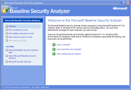Microsoft: Baseline Security Analyzer v.2.2