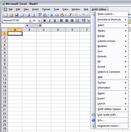Утилиты: ASAP Utilities v.4.5.7