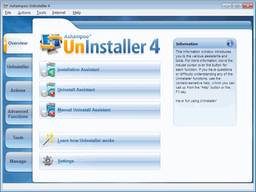 Установщики: Ashampoo UnInstaller v.4.15