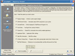CleanMyPC Registry Cleaner v.4.40 - утилита для очистки системного реестра Windows