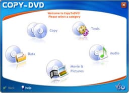 CopyTo v.5.1.0.0 - программа для записи информации на CD/DVD-диски