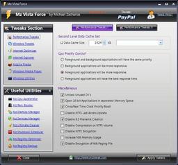 Настройщики: Mz Vista Force v.3.1.0