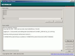 Антивирусы: Norman Malware Cleaner v.2010.04.17