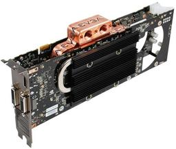 EVGA оснастила GeForce 9800 GX2 медным водоблоком собственной разработки