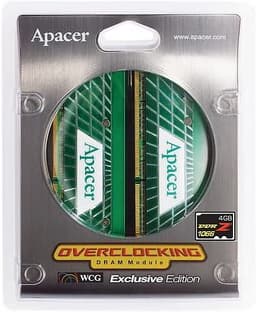 4-ГБ наборы памяти Apacer DDR2-1066 для оверклокеров