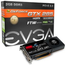 EVGA GeForce GTX 285 2 GB FTW Edition — недешевая 3D-карта с большим объемом памяти