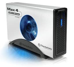 Thermaltake Max4 – внешний корпус для 3,5-дюймовых накопителей с интерфейсом eSATA