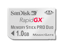 SanDisk Introduces RapidGX, Memory Stick Pro Duo Gaming Card For Sony PSP