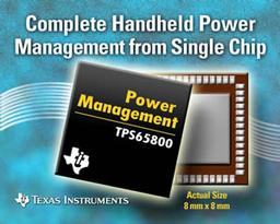 TI Integrates Smart Battery And Power Management On Single Chip