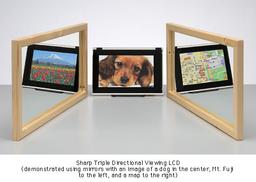 Sharp Unveils Triple Directional Viewing LCD