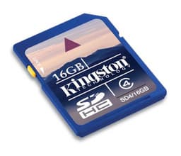 Kingston выпускает свою карту SDHC объёмом в 16 ГБ