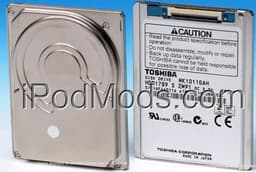 iPodmods предлагает апгрейд диска iPod до 100 ГБ