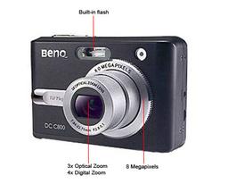 DC C800 - недорогой компактный 8-мегапиксельник от BenQ