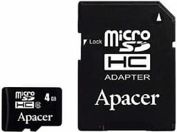 Apacer выпустила 8-ГБ карту памяти microSDHC class6