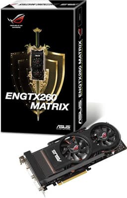 3D-карта ASUS ROG ENGTX260 MATRIX сама управляет своими параметрами