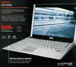 Ноутбук Dell XPS M1530, пока — неофициально