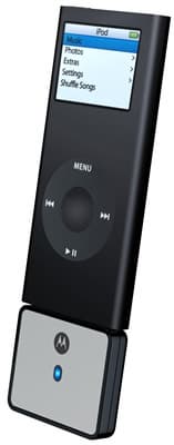 Motorola D650 — адаптер Bluetooth для iPod