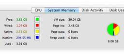 Новый MacBook Pro не может использовать более 4 ГБ ОЗУ