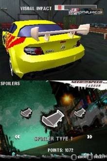 Need for Speed Carbon для портативных консолей