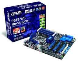 Системная плата ASUS P6T6 WS Revolution имеет шесть слотов PCI Express
