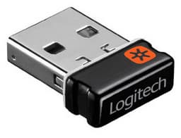 Приемник Logitech Unifying обеспечивает подключение до шести периферийных устройств