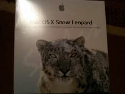 Фотографии коробочной версии Snow Leopard