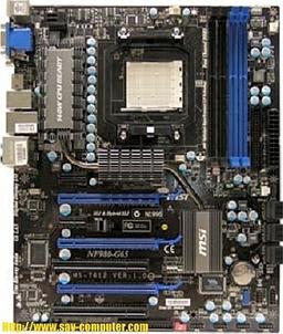 MSI готовит плату на nForce 980a SLI для платформы AMD AM3 
