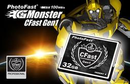 PhotoFast G-Monster CFast Gen1 — очень быстрые карты Compact Flash для профессионалов