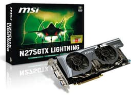 3D-карта MSI N275GTX Lightning появляется на виртуальных витринах