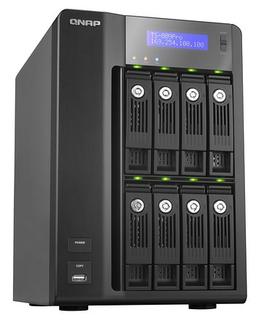 QNAP улучшает сетевое хранилище данных TS-809 Pro Turbo NAS