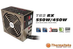 Thermaltake Launches New TR2 RX 450W/550W PSU Series