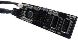 USB-концентратор NZXT IU01 рассчитан на установку внутри корпуса ПК