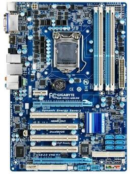 Трио сине-белых системных плат Gigabyte на чипсете Intel H55