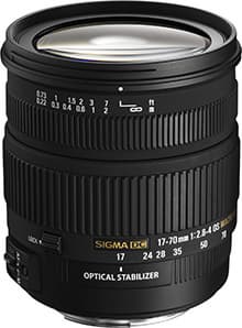 Стабилизированный объектив Sigma охватывает популярный диапазон фокусных расстояний