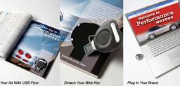 Рекламные USB-устройства будут вклеивать в журналы