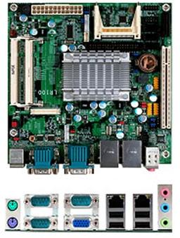 DFI LR100-N16M — системная плата типоразмера mini-ITX на процессоре Intel Atom N450 с пассивным охлаждением