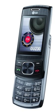 Телефон-слайдер LG GU230